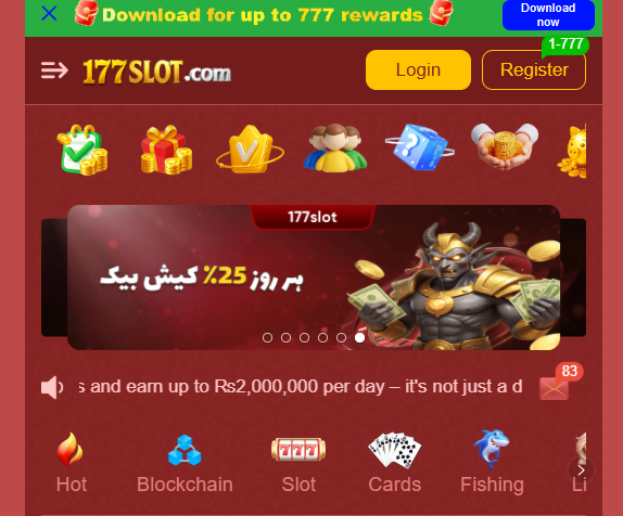 Download 177Slot Game Download (New Earning App) For Android Free Official APK Version 2.1 APK